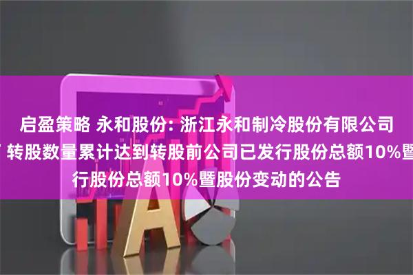 启盈策略 永和股份: 浙江永和制冷股份有限公司关于“永和转债”转股数量累计达到转股前公司已发行股份总额10%暨股份变动的公告